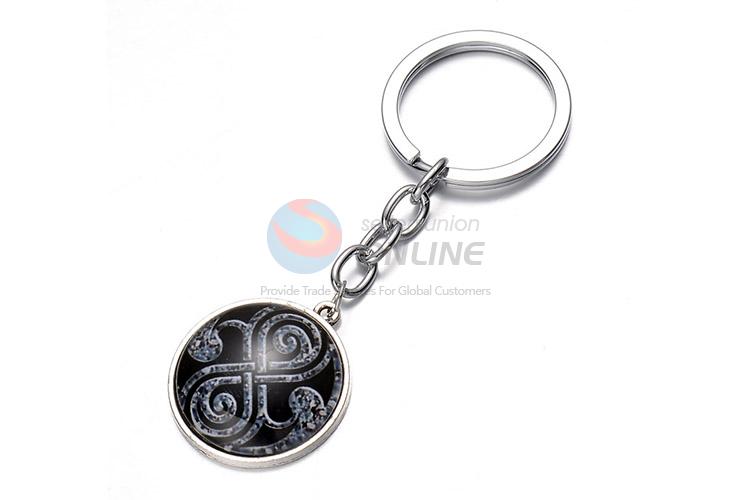 Creative Design Round Alloy Key Chain Key Accessories