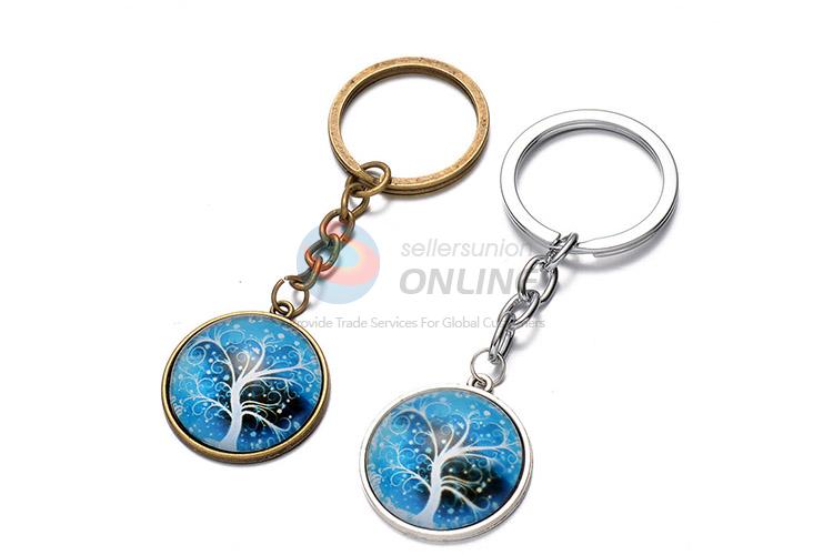 Unique Design Tree Pattern Alloy Key Chain