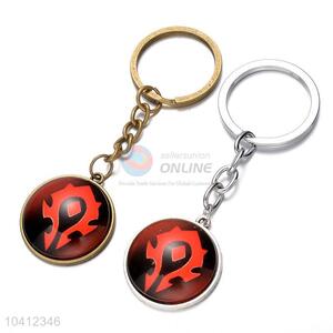 New Design Color Printing Alloy Key Chain