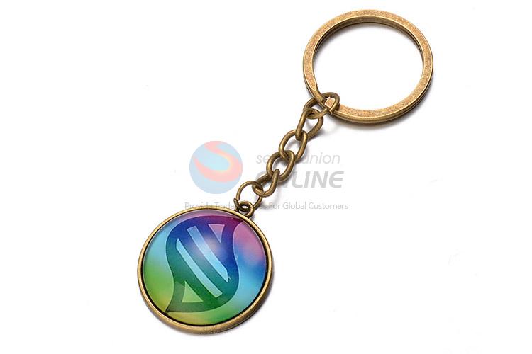 Custom Colorful Round Alloy Key Chain Key Accessories