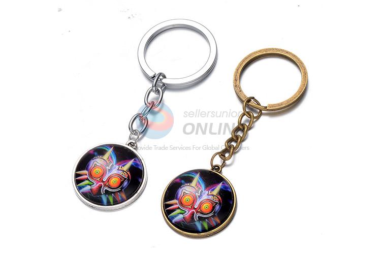 Cartoon Printing Alloy Key Chain Key Ring