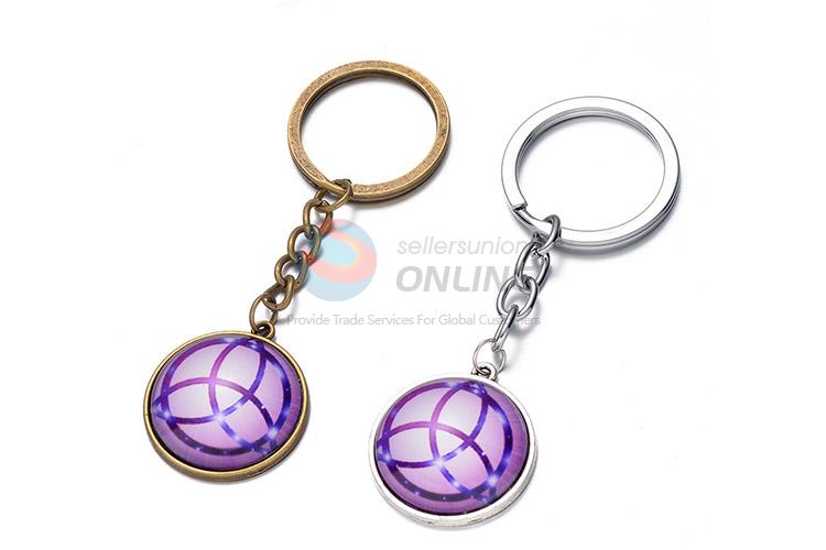 Delicate Design Color Printing Alloy Key Chain Key Ring