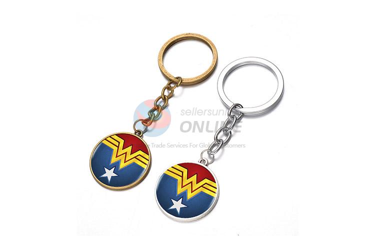 Top Quality Colorful Round Key Chain Key Ring