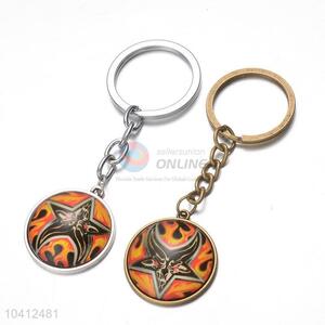 Creative Printing Alloy Keychain Cheap Key Ring