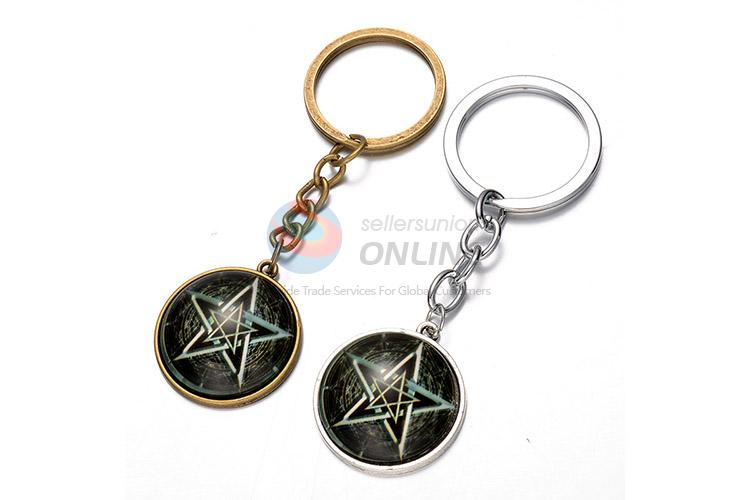 Creative Star Pattern Alloy Key Chain Key Accessories