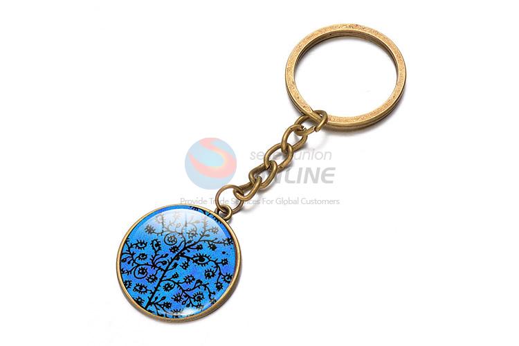 Wholesale Abstract Painting Alloy Keychain