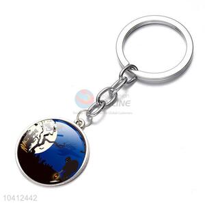 Custom Festival Pattern Alloy Keychain Key Ring