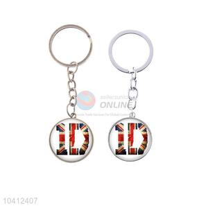 Creative Colorful Number Pattern Alloy Key Chain