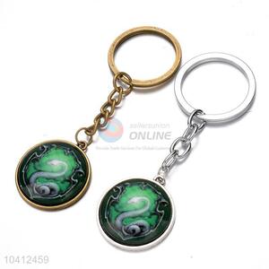 Creative Printing Alloy Key Chain Fashion Accessories