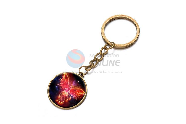 Wholesale Phenix Pattern Alloy Keychain Key Ring