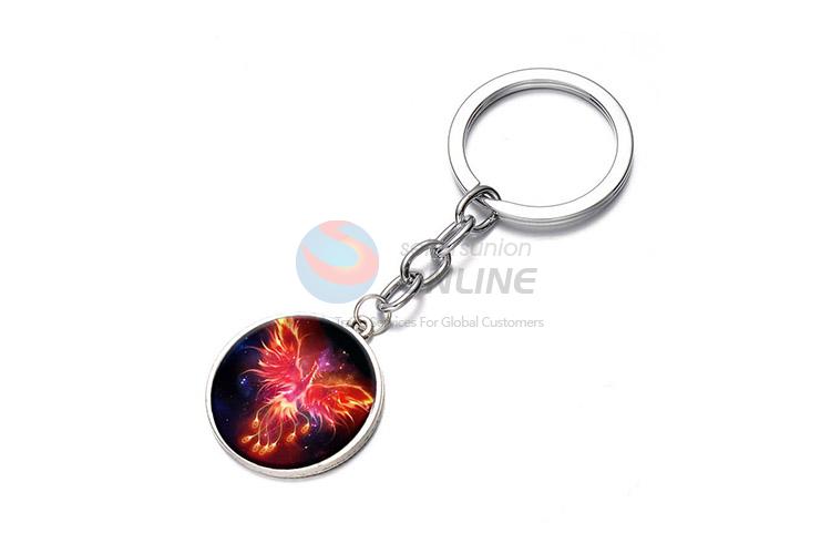 Wholesale Phenix Pattern Alloy Keychain Key Ring