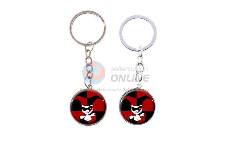 Cartoon Printing Alloy Key Chain Fashion Accessories