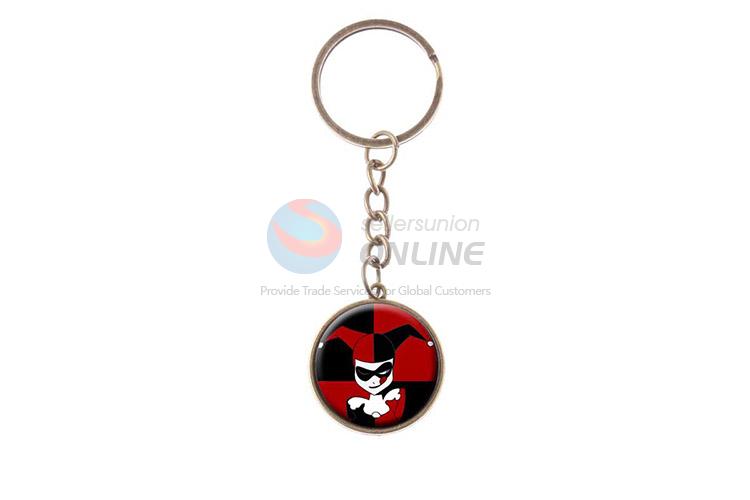 Cartoon Printing Alloy Key Chain Fashion Accessories