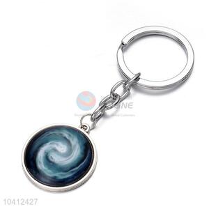 Custom Typhoon Eye Pattern Alloy Key Chain