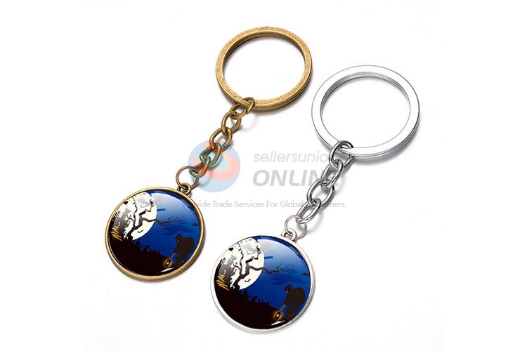 Custom Festival Pattern Alloy Keychain Key Ring