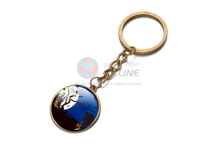 Custom Festival Pattern Alloy Keychain Key Ring