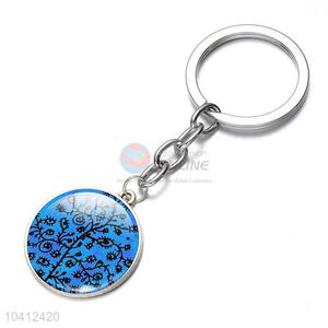 Wholesale Abstract Painting Alloy Keychain