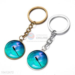 Fashion Accessories Dragonfly Pattern Alloy Keychain