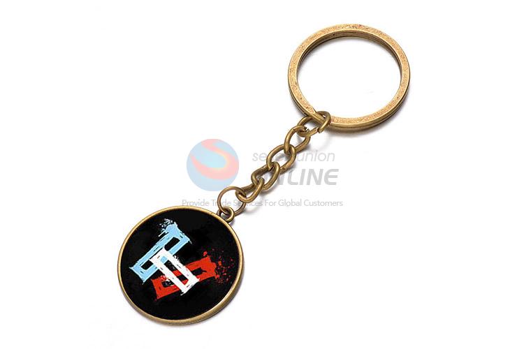 New Arrival Art Printing Alloy Key Chain