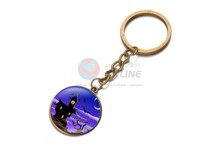 Best Sale Colorful Halloween Pattern Alloy Keychain