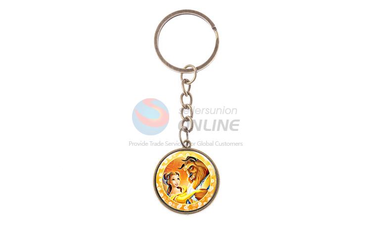 Popular Cartoon Printing Alloy Keychain Key Ring