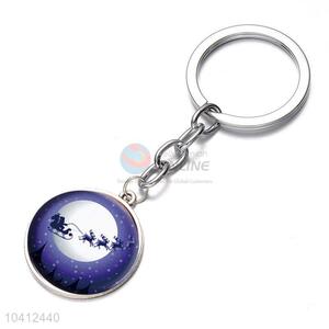 Dream Design Christmas Pattern Alloy Keychain Key Ring