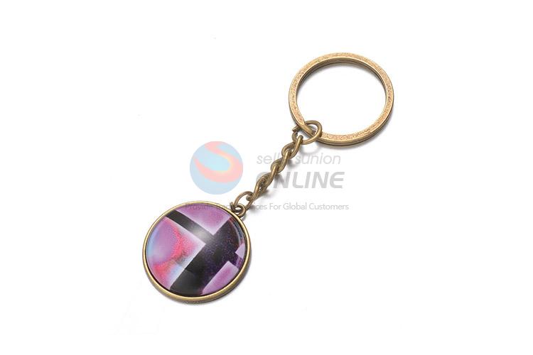 Cheap Color Printing Alloy Key Chain Key Ring