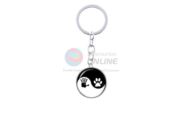 Fashion Handprint Pattern Alloy Keychain Key Ring