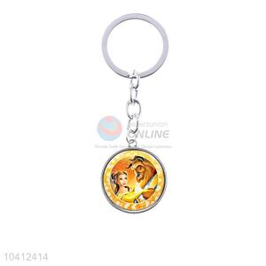 Popular Cartoon Printing Alloy Keychain Key Ring