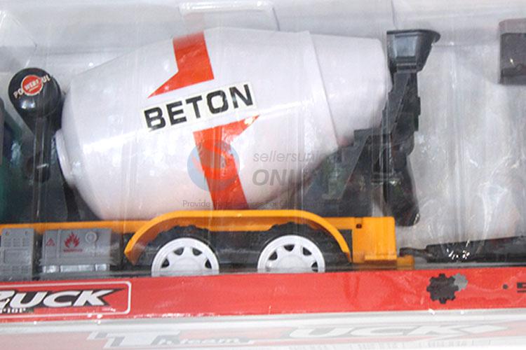 Hot Sale Cartoon Inertia Concrete Mixer Truck Toy