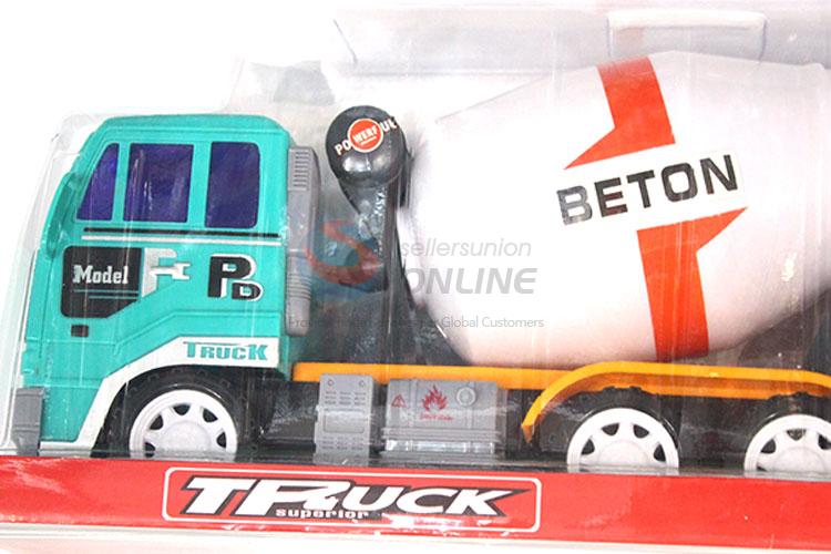 Hot Sale Cartoon Inertia Concrete Mixer Truck Toy