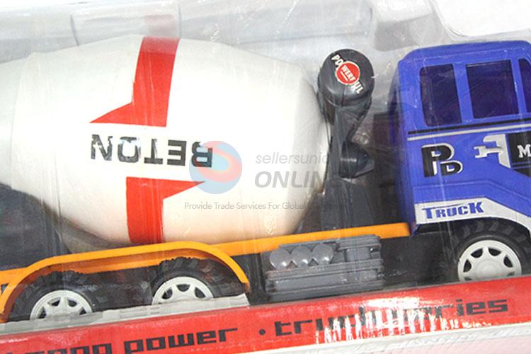 Factory Direct Cartoon Inertia Concrete Mixer Truck Toy