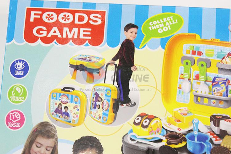 Foods Game Cake Cutting Kitchen Play Food Toy