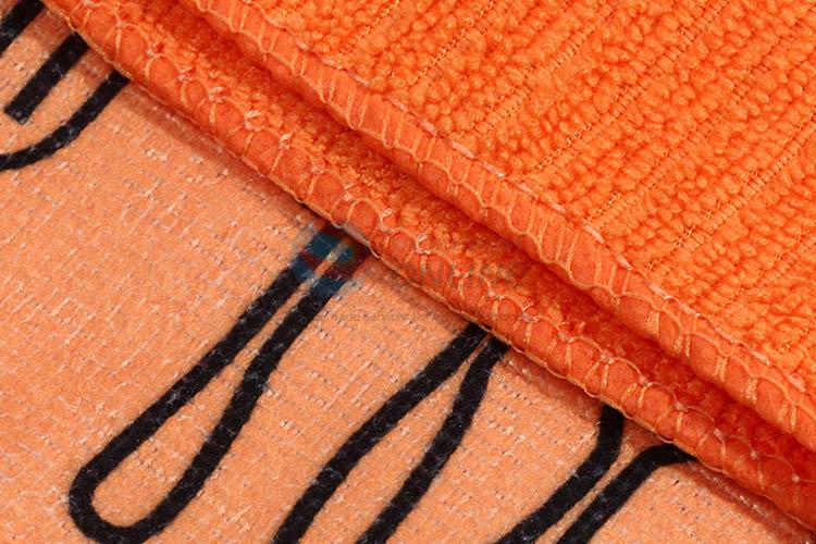 Hot selling dotted printed table cleaning towel kitchen cloth