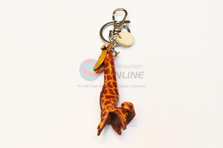 Giraffe Pendant Key Chain/Key Ring