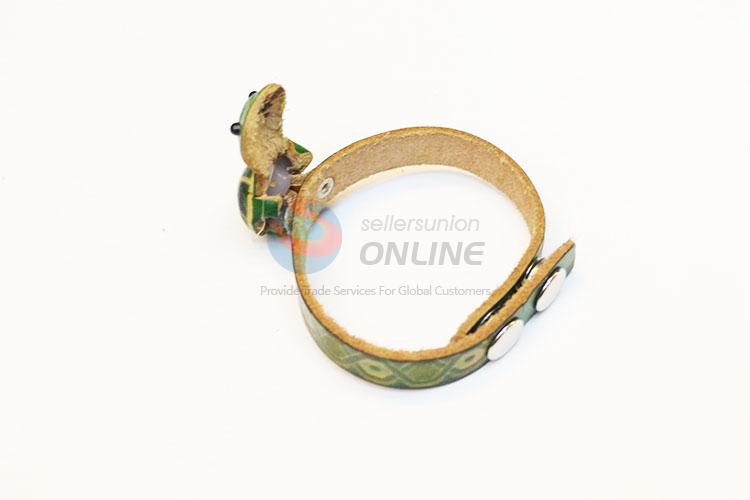 Tortoise Leather Bracelet/Fashion Jewelry