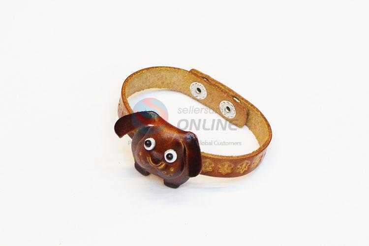 Dog Leather Bracelet/Fashion Jewelry