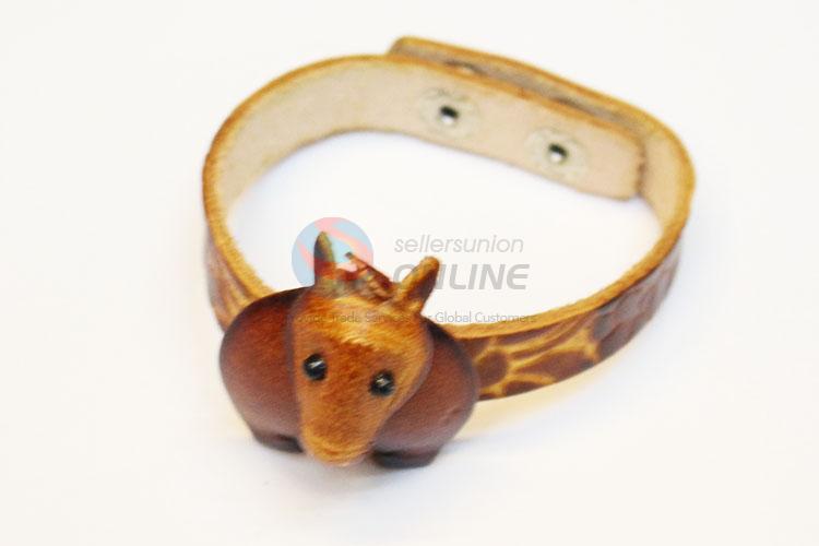 Mouse Leather Bracelet/Fashion Jewelry