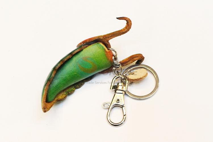 Silkworm Pendant Key Chain/Key Ring