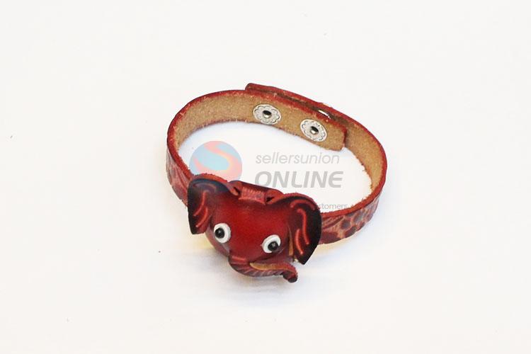 Elephant Leather Bracelet/Fashion Jewelry