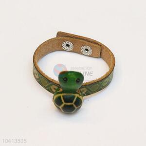 Tortoise Leather Bracelet/Fashion Jewelry