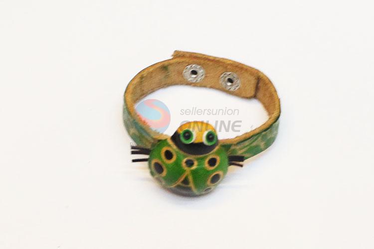 Ladybird Leather Bracelet/Fashion Jewelry