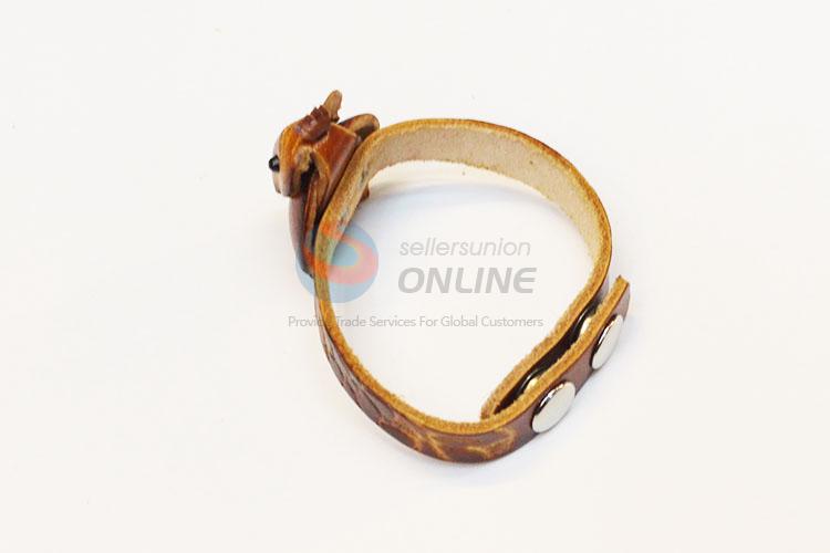 Mouse Leather Bracelet/Fashion Jewelry