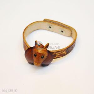 Mouse Leather Bracelet/Fashion Jewelry