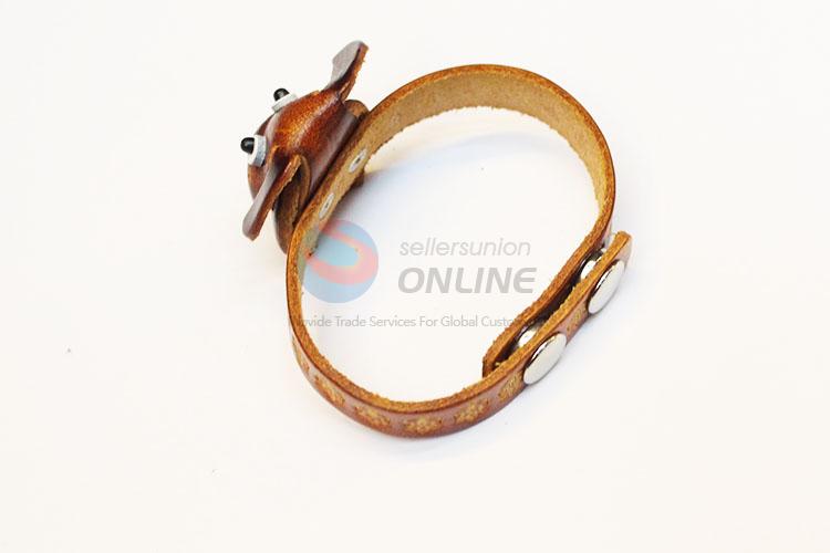 Dog Leather Bracelet/Fashion Jewelry