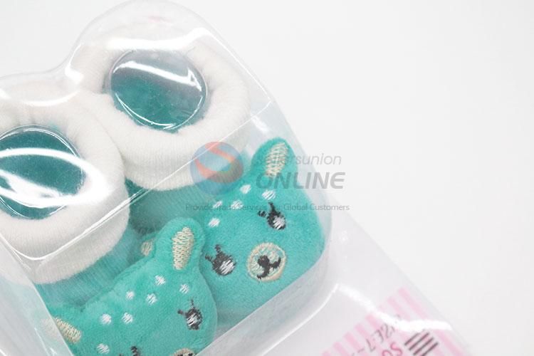 3D Bear Head Cotton Kids Baby Sock