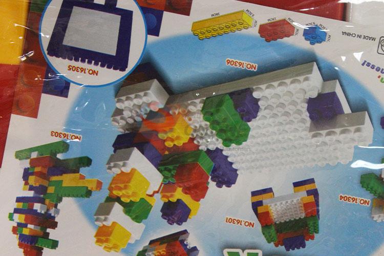 16pcs 8-hole Building Blocks Set