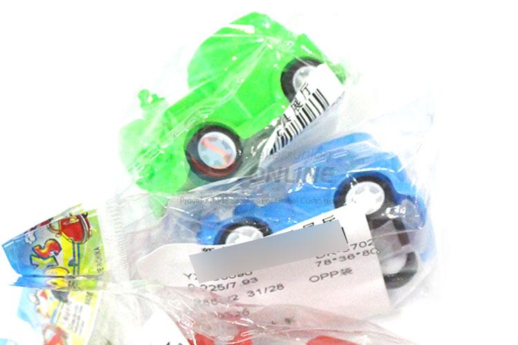 Factory Direct Plastic Pull Back Trian Toy Vehicles