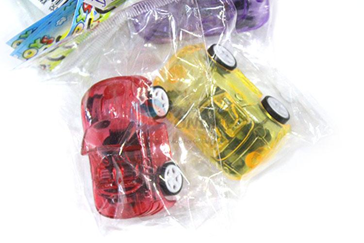 Fashion Style Pull Back Car Toys Plastic Vehicle