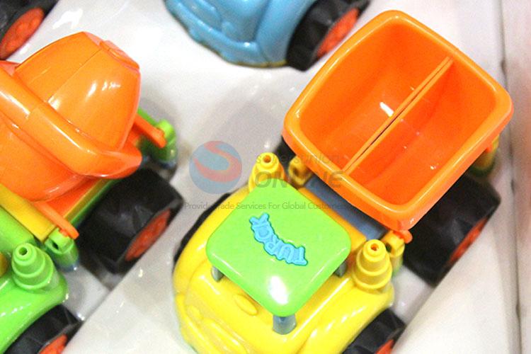 Pretty Cute Mini Friction Toy Vehicle Engineering Truck